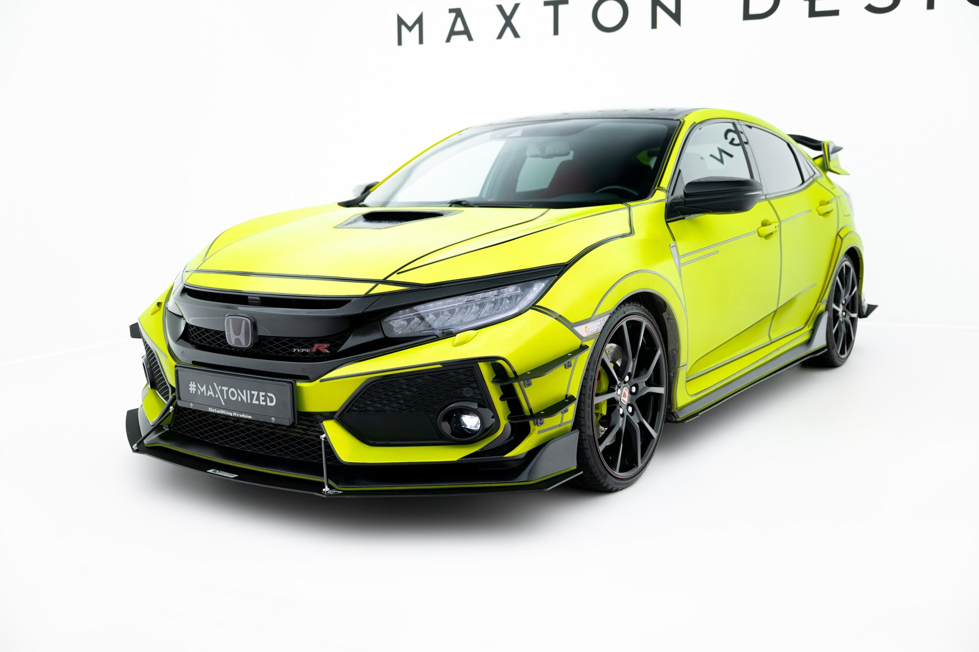 Deflectores laterales parachoques Honda Civic Type-R Mk10 / Mk10 Facelift