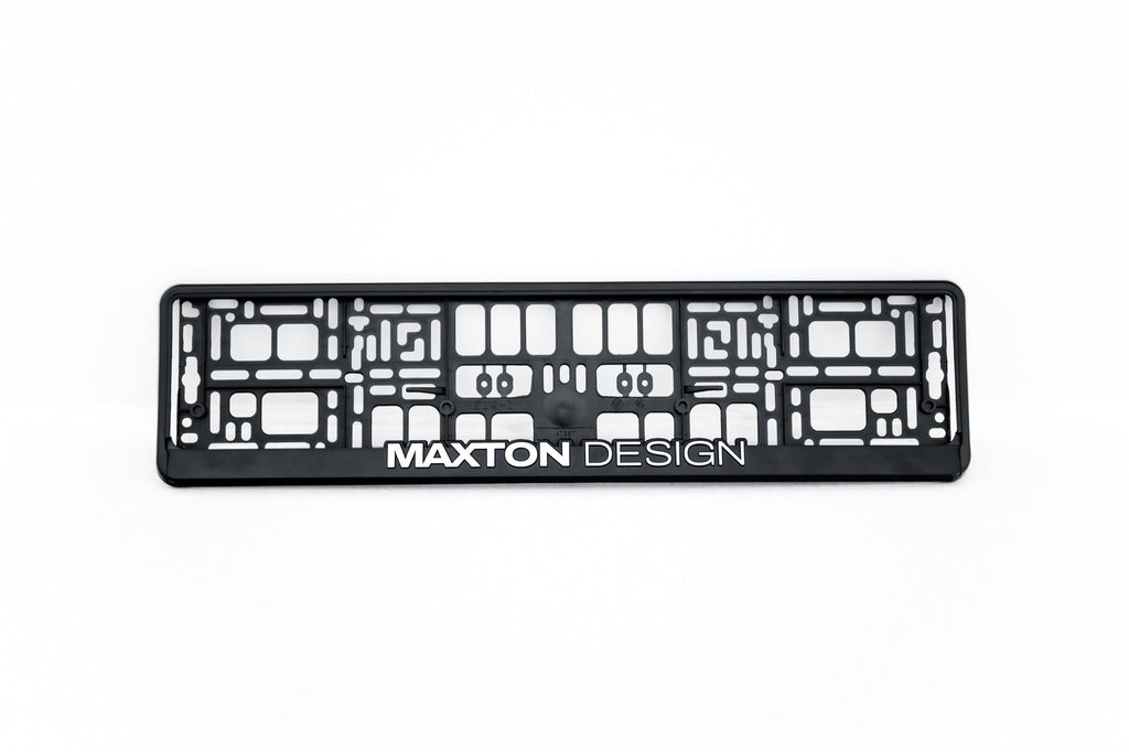 Placa de Matrícula Maxton Design