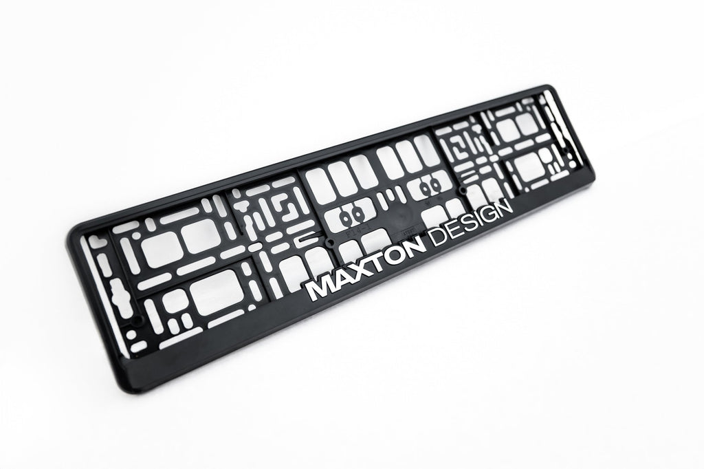 Placa de Matrícula Maxton Design