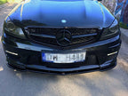 Front Lip Mercedes-Benz C63 AMG Sedan / Estate W204 Facelift / S204 Facelift