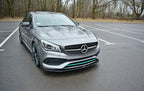 Front Lip V.1 MERCEDES-BENZ CLA C117 AMG-LINE FACELIFT