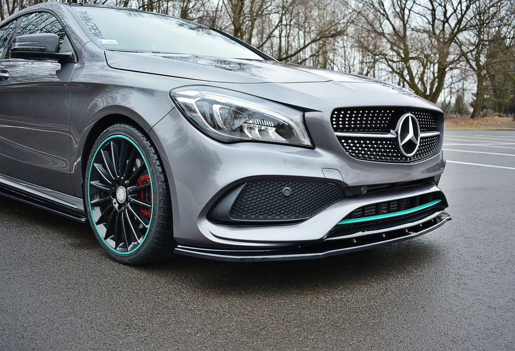Front Lip V.1 MERCEDES-BENZ CLA C117 AMG-LINE FACELIFT