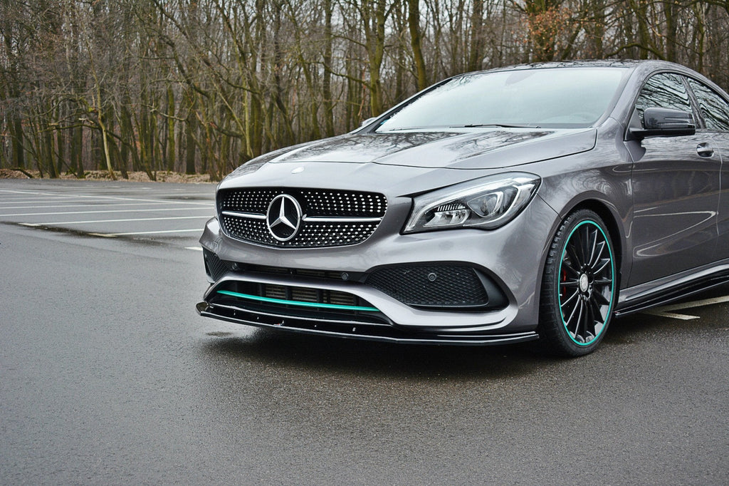 Front Lip V.1 MERCEDES-BENZ CLA C117 AMG-LINE FACELIFT