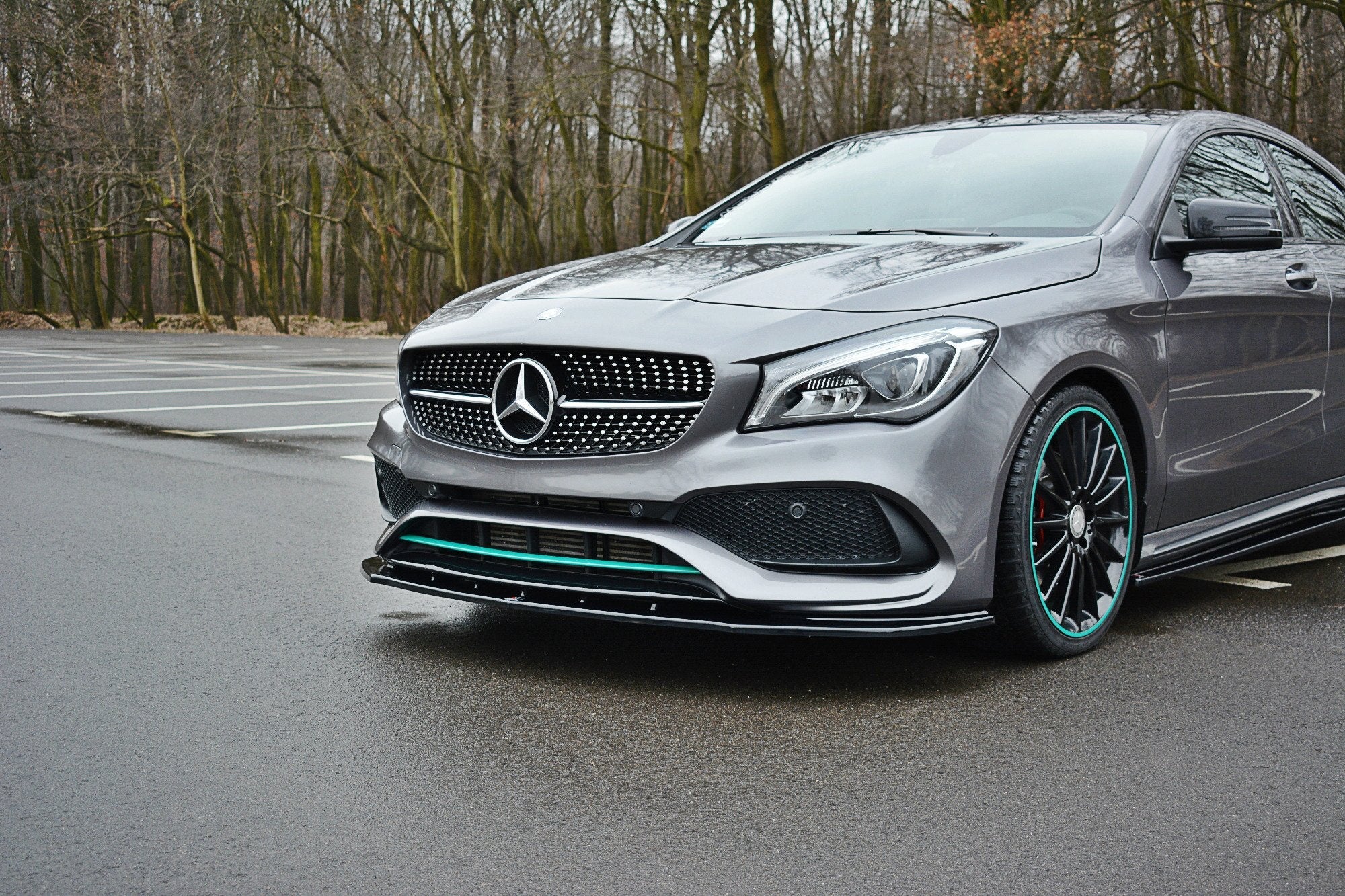 Lip delantero V.1 MERCEDES-BENZ CLA C117 AMG-LINE FACELIFT