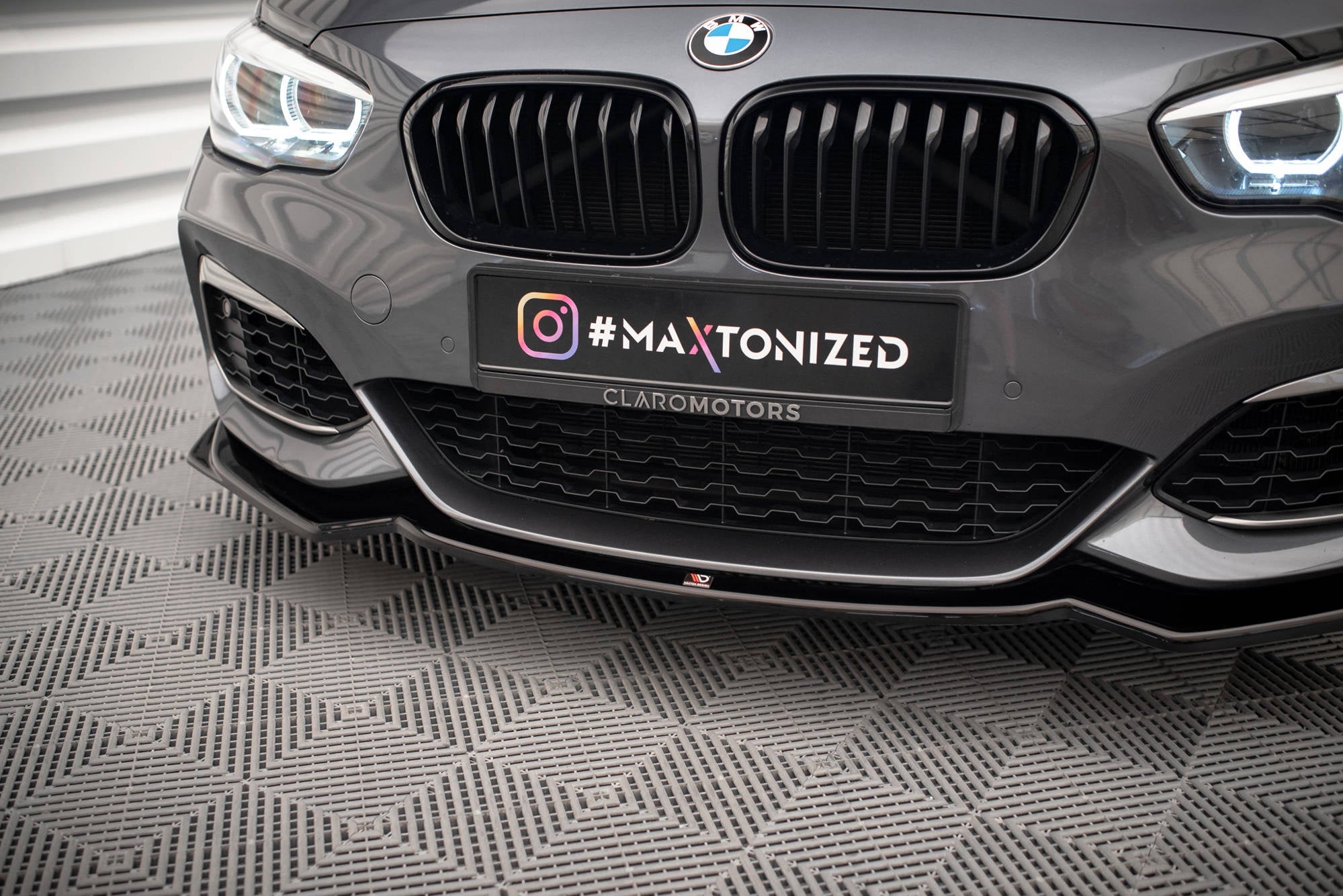 Lip delantero V.2 BMW Serie 1 F20/F21 M-Pack M-Power