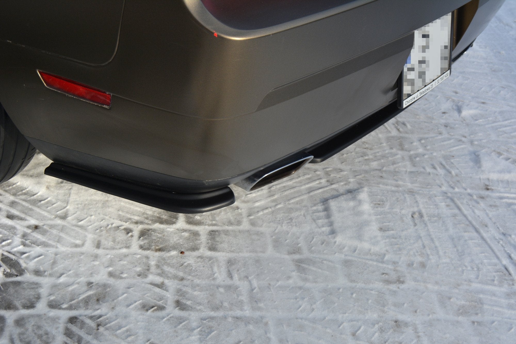 Splitters laterales traseros Dodge Challenger Mk3 Phase-I SRT8 Coupé