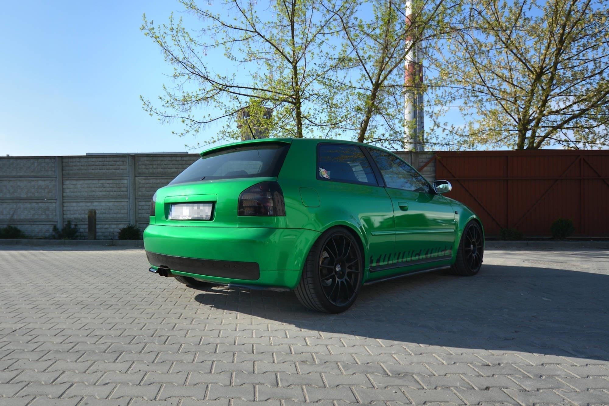 Splitters laterales traseros V.1 AUDI S3 8L