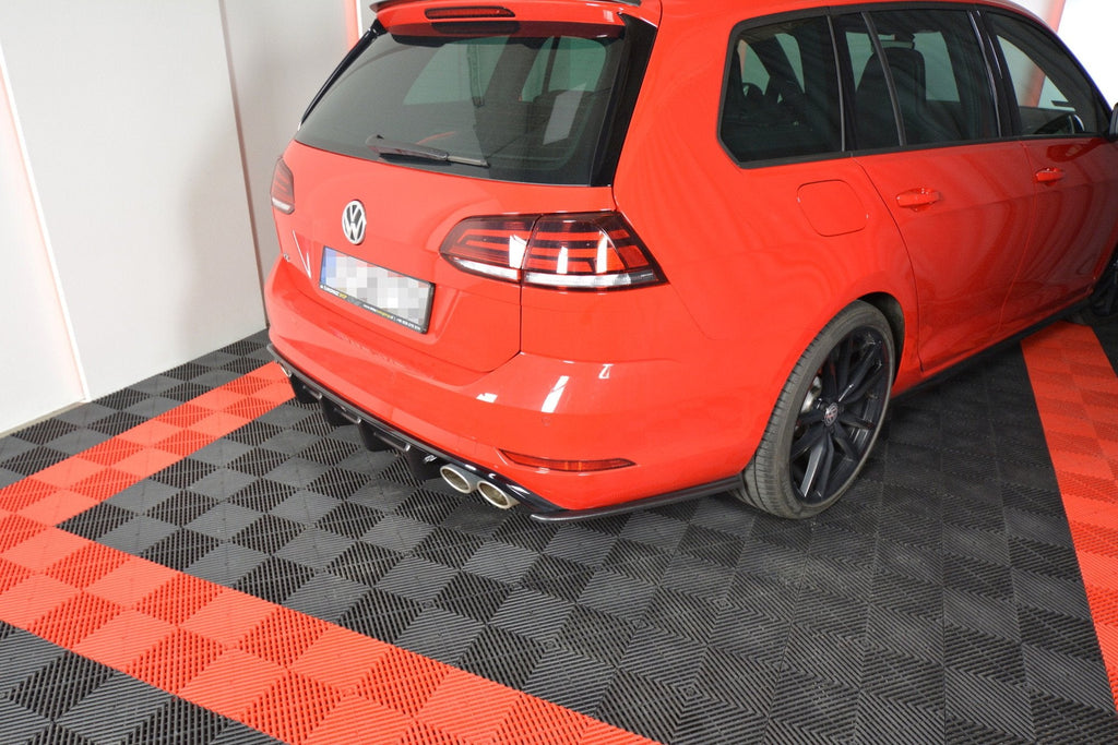 Splitters laterales traseros V.1 VW GOLF 7 R VARIANT FACELIFT