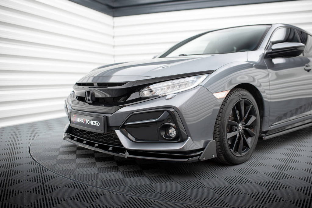 Front lip + flaps Honda Civic Sport Mk10