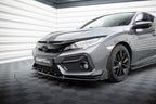 Front lip + flaps Honda Civic Sport Mk10