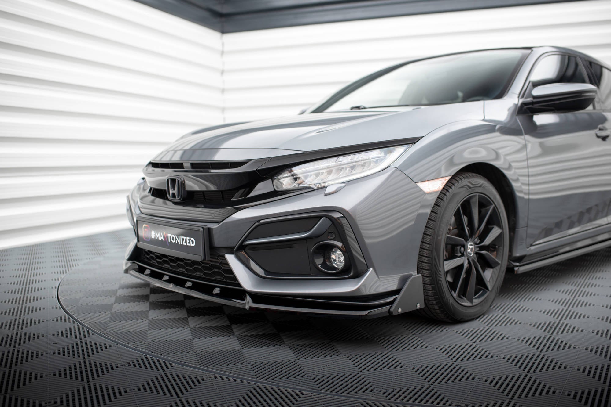 Lip delantero + flaps Honda Civic Sport Mk10