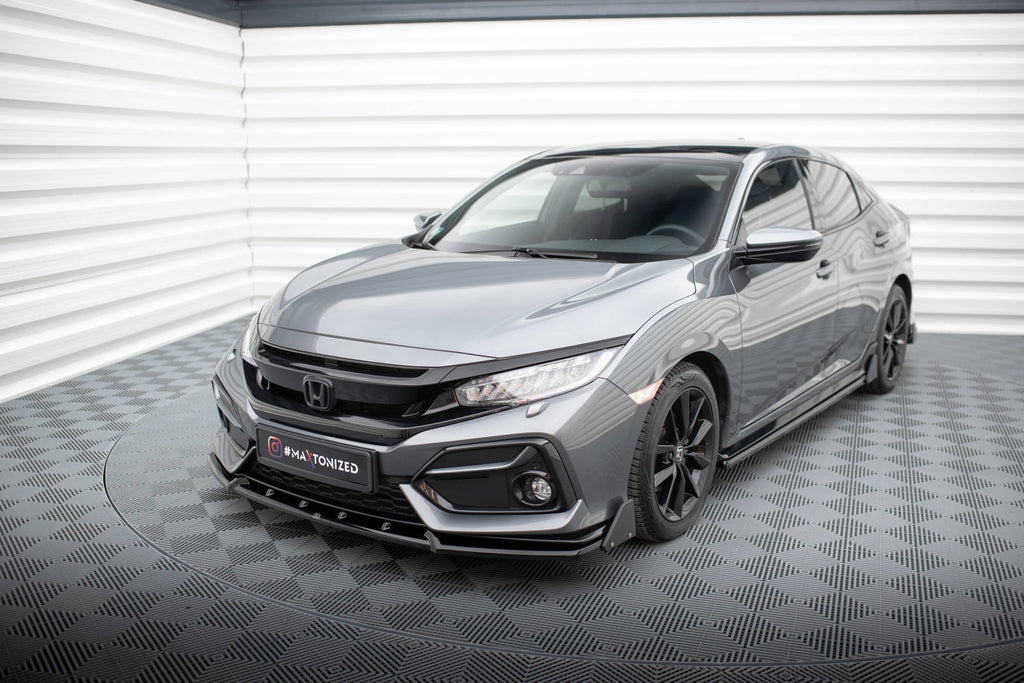 Front lip + flaps Honda Civic Sport Mk10