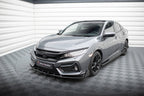 Front lip + flaps Honda Civic Sport Mk10