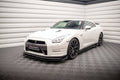 Lip delantero + flaps Nissan GT-R R35 Facelift