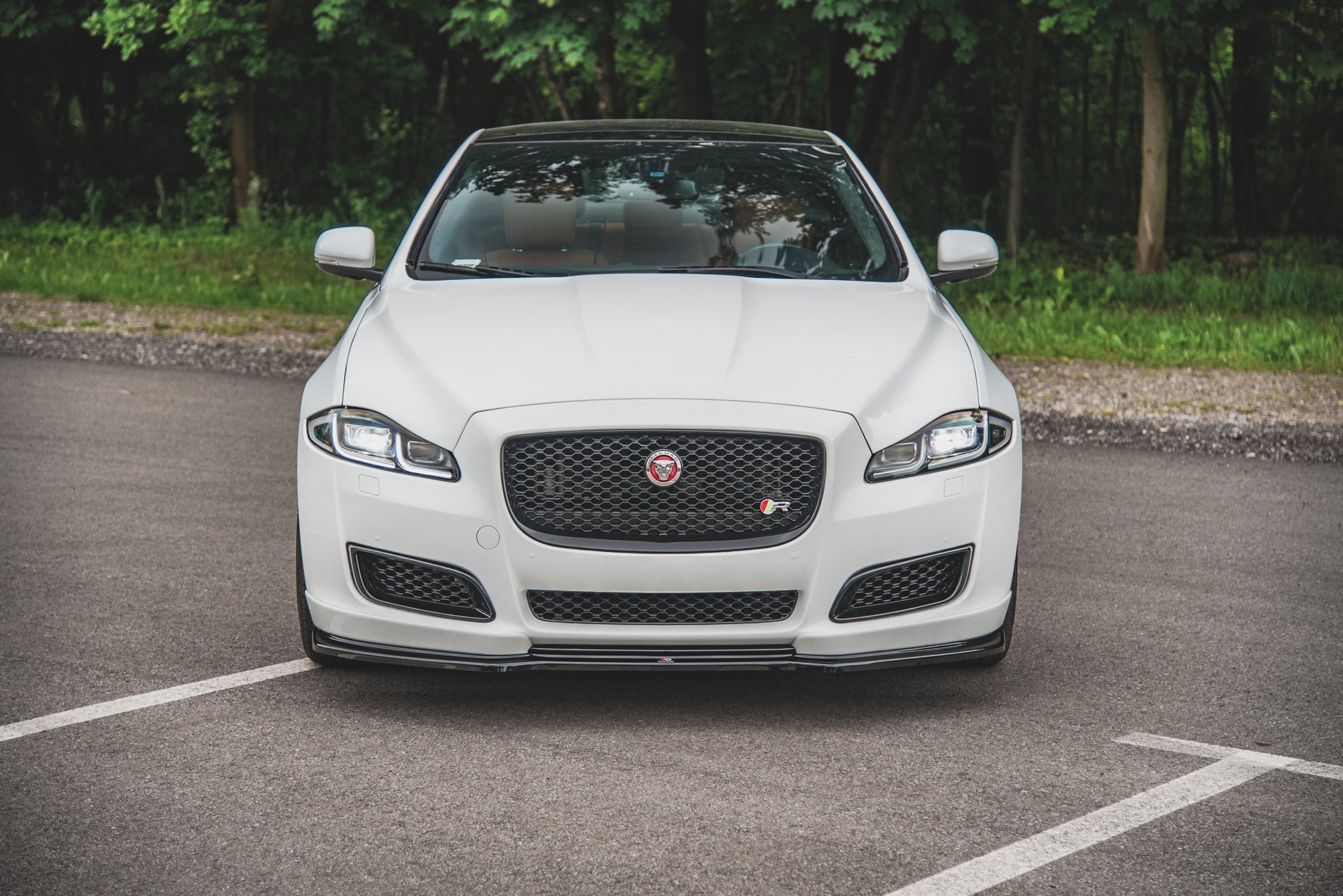 Lip delantero Jaguar XJ R-Sport X351 Facelift