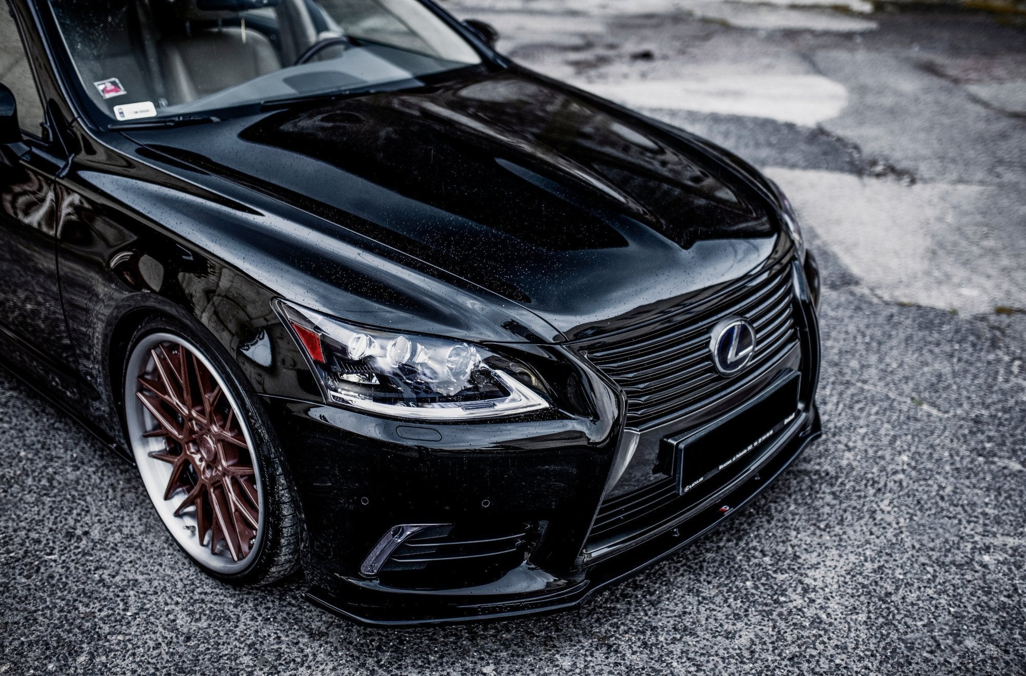 Lip delantero Lexus LS Mk4 Facelift