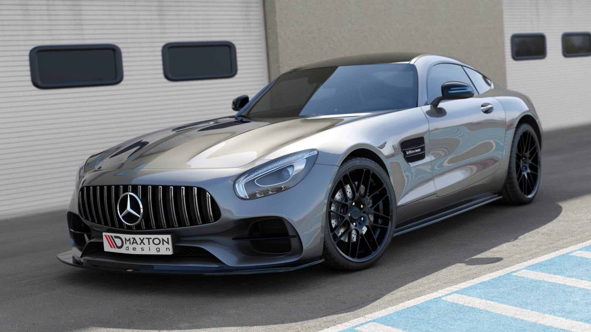 Lip delantero Mercedes-AMG GT S C190 Facelift