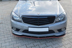 Front Lip Mercedes-Benz C-Class Saloon / Sedan / Estate AMG-Line W204 / S204