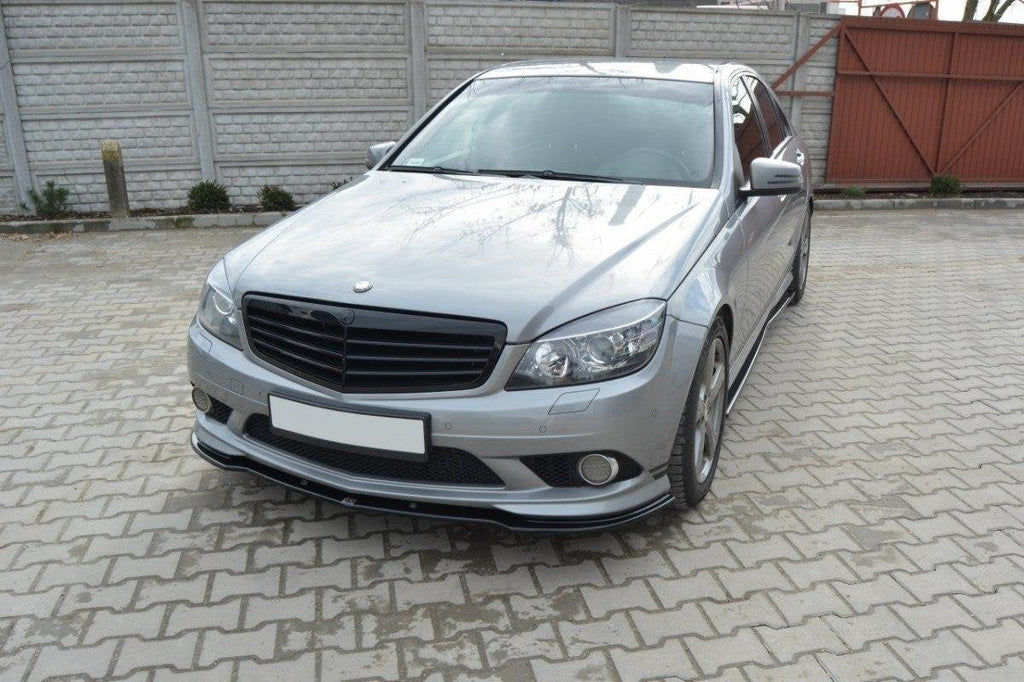 Front Lip Mercedes-Benz C-Class Saloon / Sedan / Estate AMG-Line W204 / S204