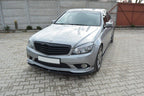 Front Lip Mercedes-Benz C-Class Saloon / Sedan / Estate AMG-Line W204 / S204