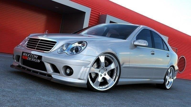Lip delantero Mercedes Clase C W203 (do parachoques ME-C-203-AMG204-F1)