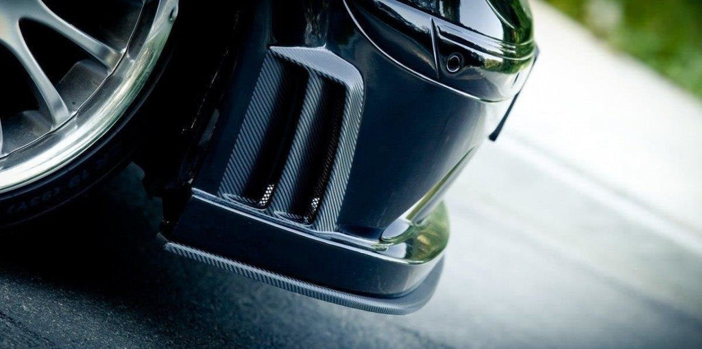 Front Lip Mercedes CLK W209 Black SL Black Series Look