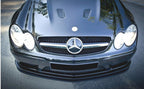 Front Lip Mercedes CLK W209 Black SL Black Series Look