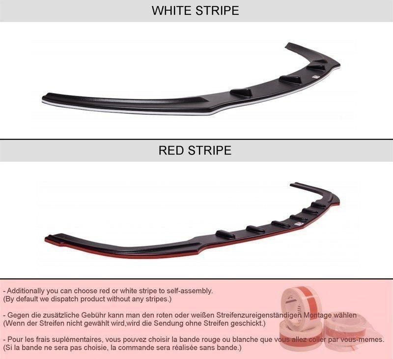 Front lip spoiler Opel Astra H OPC/VXR Nürburg