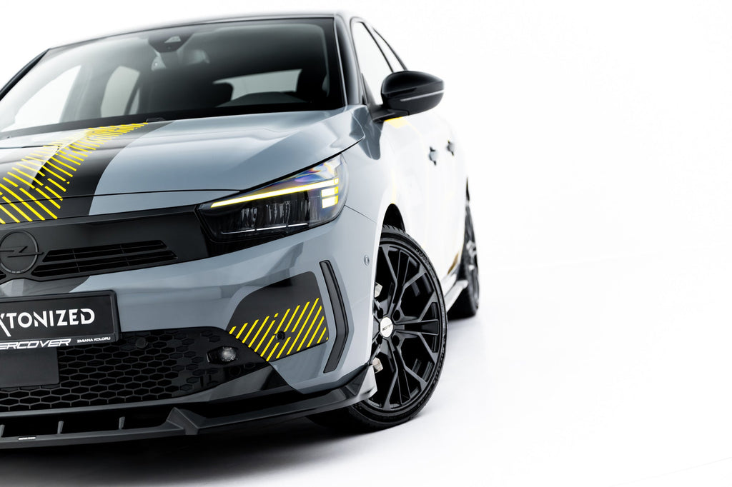 Front splitter Opel Corsa F Facelift (Mk6 Facelift)