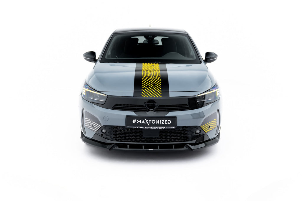 Front splitter Opel Corsa F Facelift (Mk6 Facelift)