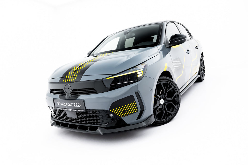 Front splitter Opel Corsa F Facelift (Mk6 Facelift)