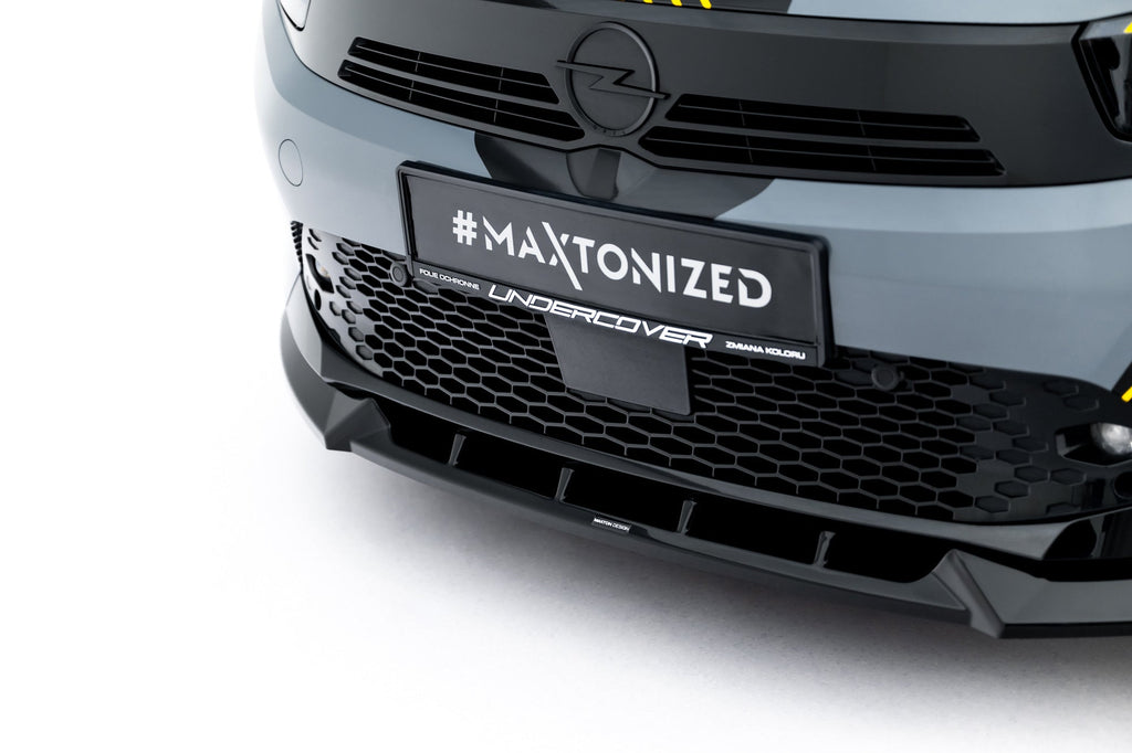 Front splitter Opel Corsa F Facelift (Mk6 Facelift)