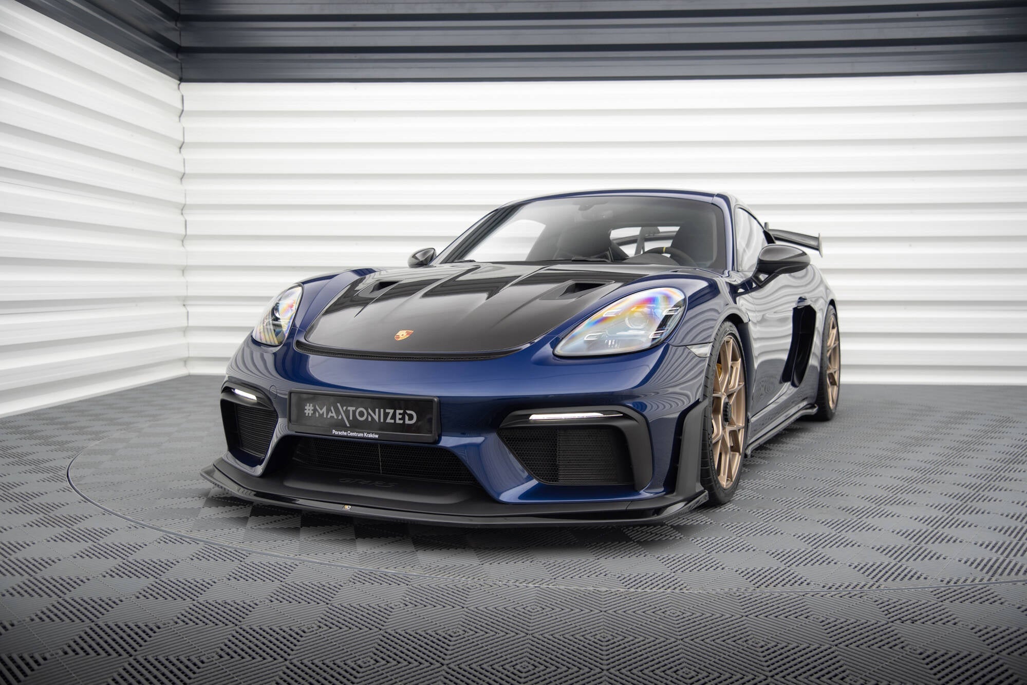 Lip delantero Porsche 718 Cayman GT4 RS 982c