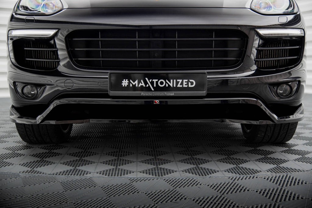 Front lip Porsche Cayenne Mk2 Facelift