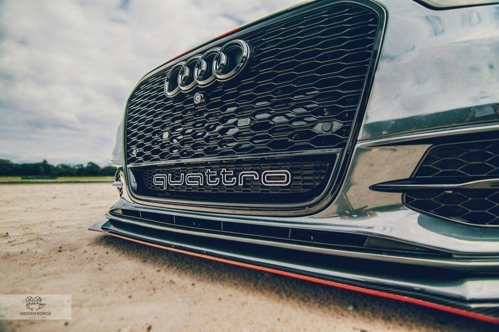 Lip delantero Racing Audi A6 S-Line C7 (2 unidades)