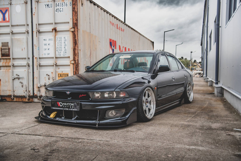 Front lip Racing Mitsubishi Galant Avance Mk8