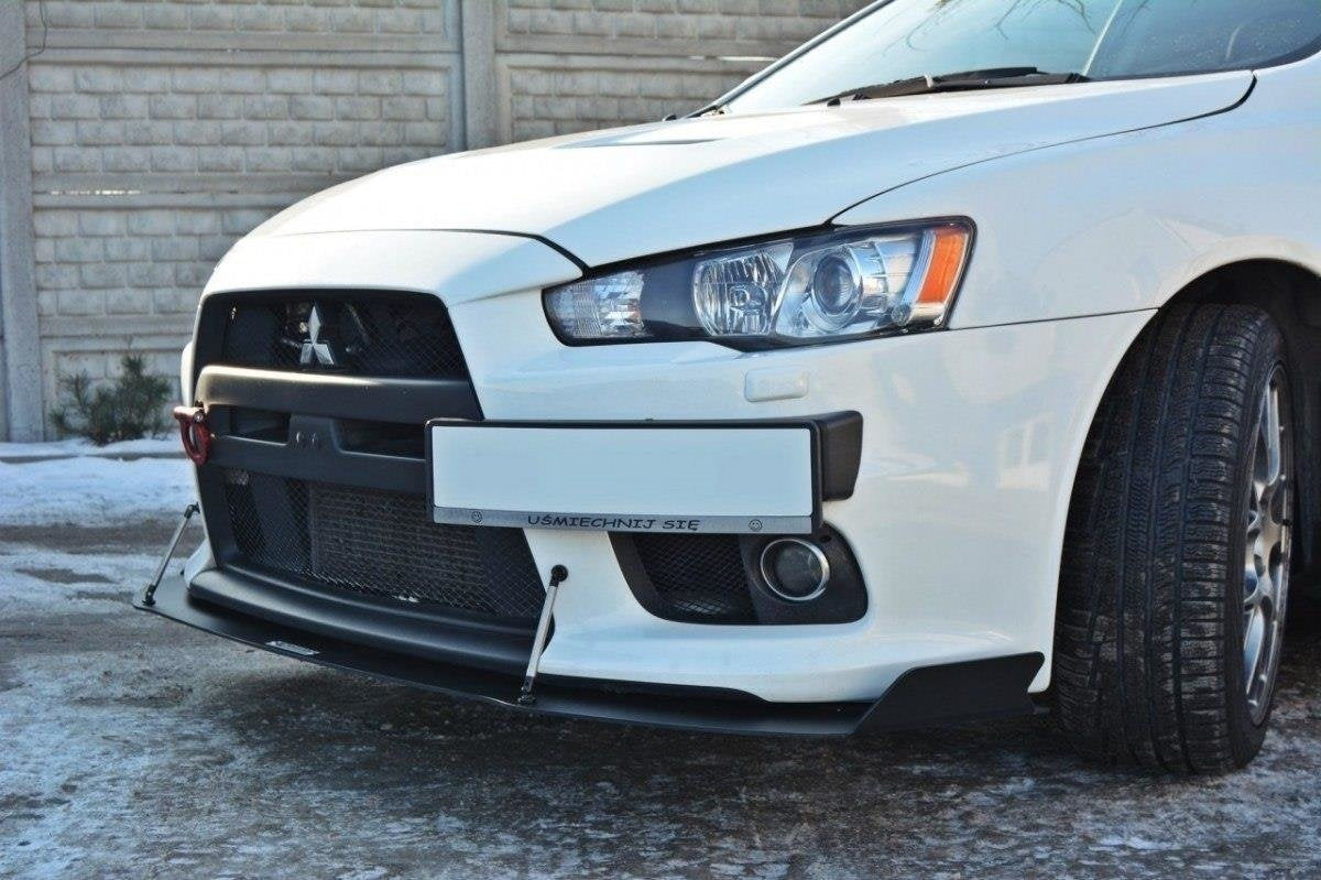 Lip delantero Racing Mitsubishi Lancer Evo X Mk10 V.1
