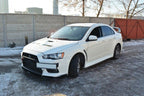 Racing front lip spoiler Mitsubishi Lancer Evo X Mk10 V.1