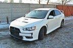 Front lip Racing Mitsubishi Lancer Evo X Mk10 V.2
