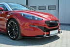 Front lip spoiler Racing Peugeot RCZ Facelift Mk1