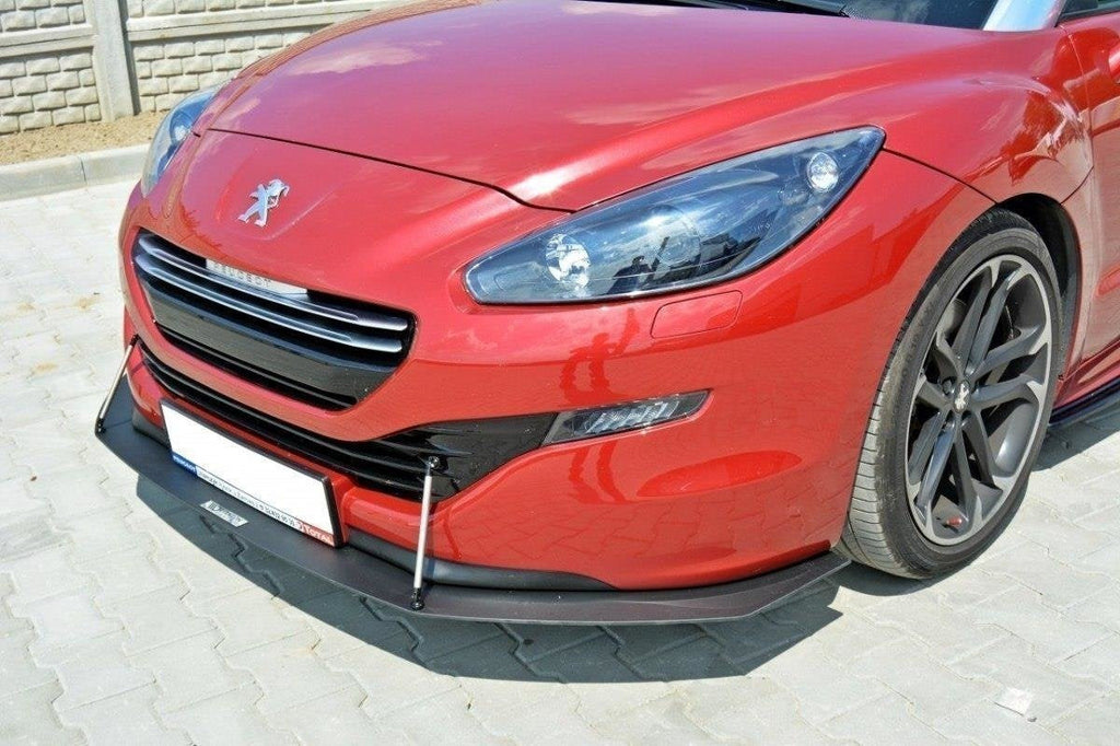 Front lip spoiler Racing Peugeot RCZ Facelift Mk1
