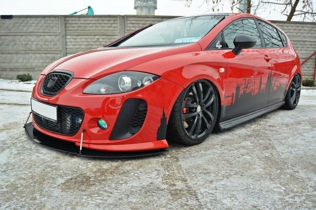 Lip delantero Racing Seat León II MS Design V.2 Mk2