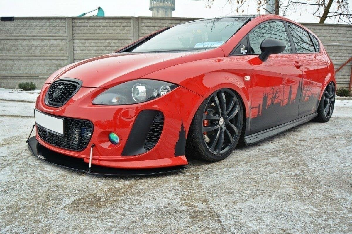 Lip delantero Racing Seat León II MS Design V.2 Mk2