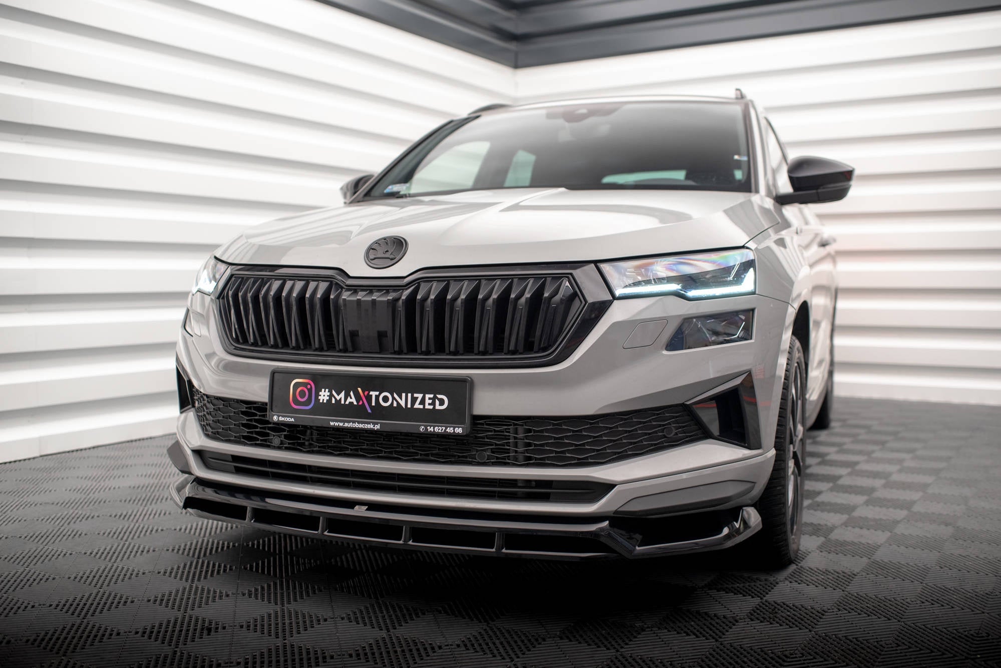 Lip delantero Skoda Karoq Sportline Mk1 Facelift
