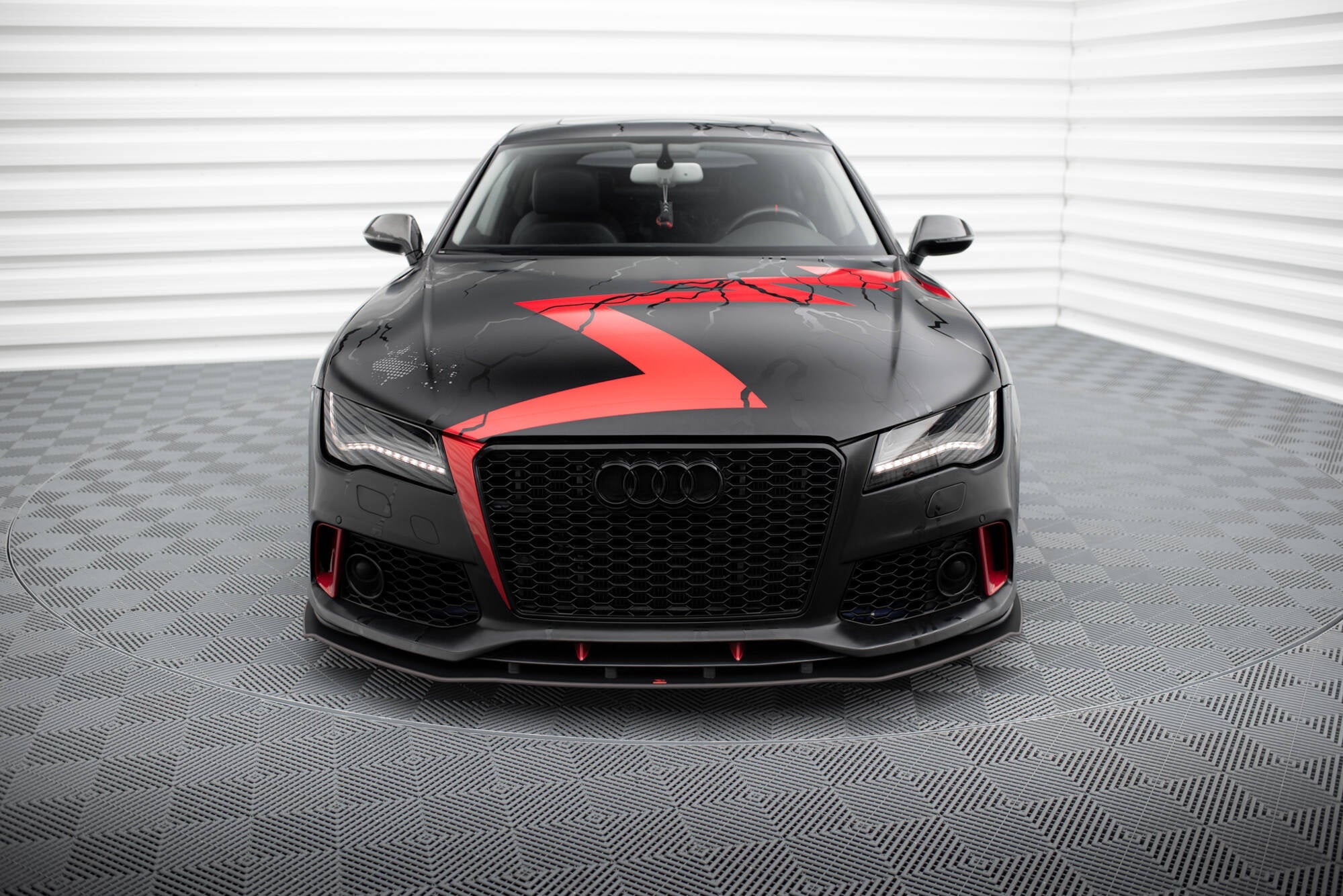 Lip delantero Street Pro Audi A7 RS7 Look C7