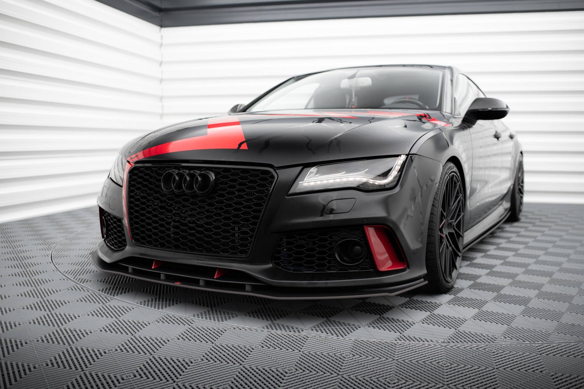 Lip delantero Street Pro Audi A7 RS7 Look C7