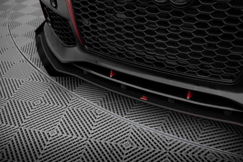 Front Lip Street Pro + Flaps Audi A7 RS7 Look C7
