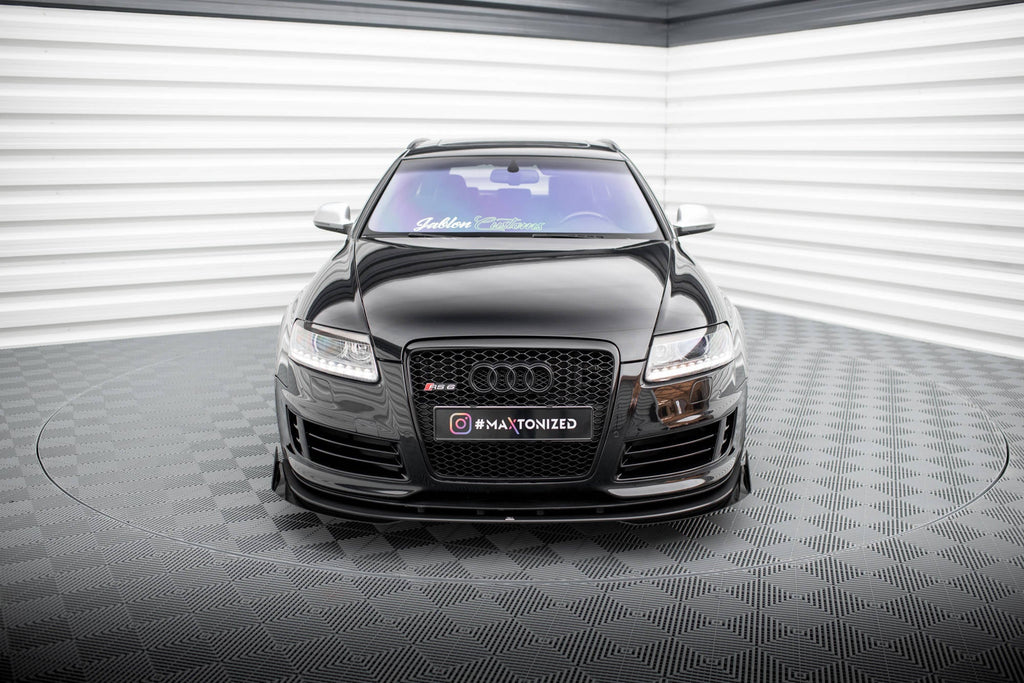 Front Lip Street Pro + Flaps Audi RS6 Avant C6