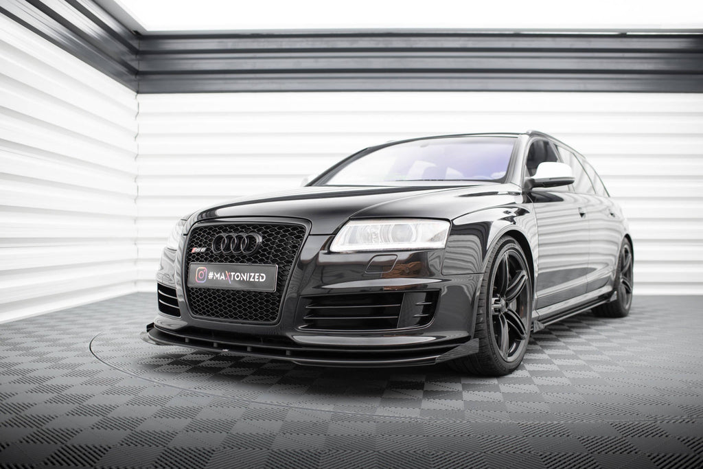Front Lip Street Pro + Flaps Audi RS6 Avant C6