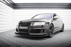Front Lip Street Pro + Flaps Audi RS6 Avant C6